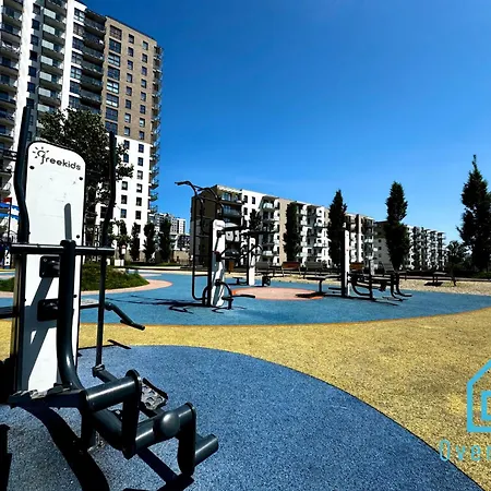 Bloom With Sauna & Gym, 5 Min To Baltic Sea & Polsat Arena Апартаменты *